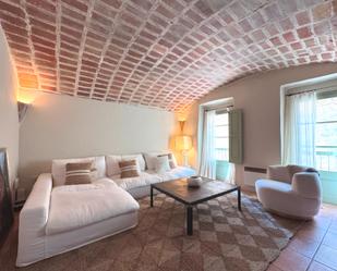 Sala d'estar de Casa o xalet en venda en Forallac amb Calefacció, Terrassa i Moblat