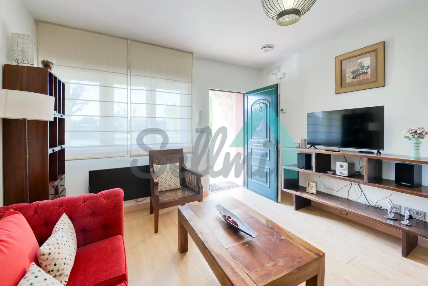Sala d'estar de Casa o xalet en venda en Villaviciosa amb Calefacció, Jardí privat i Terrassa