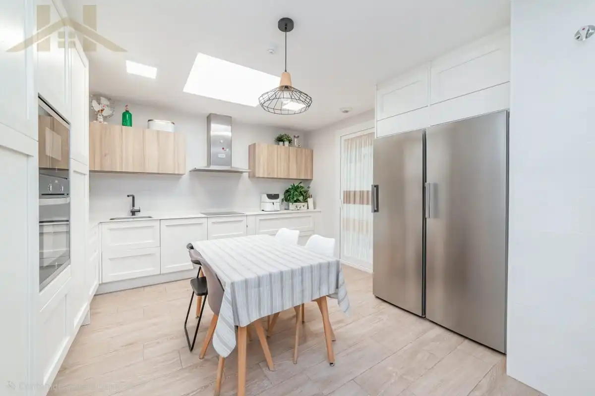 Cocina de Casa adosada en venta en Rivas-Vaciamadrid con Aire acondicionado, Calefacción y Jardín privado
