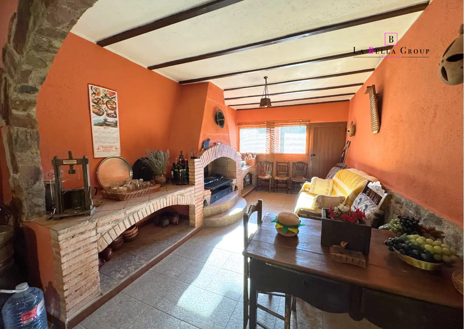 Jardí de Finca rústica en venda en Santa Cruz de Mudela amb Aire condicionat, Jardí privat i Terrassa