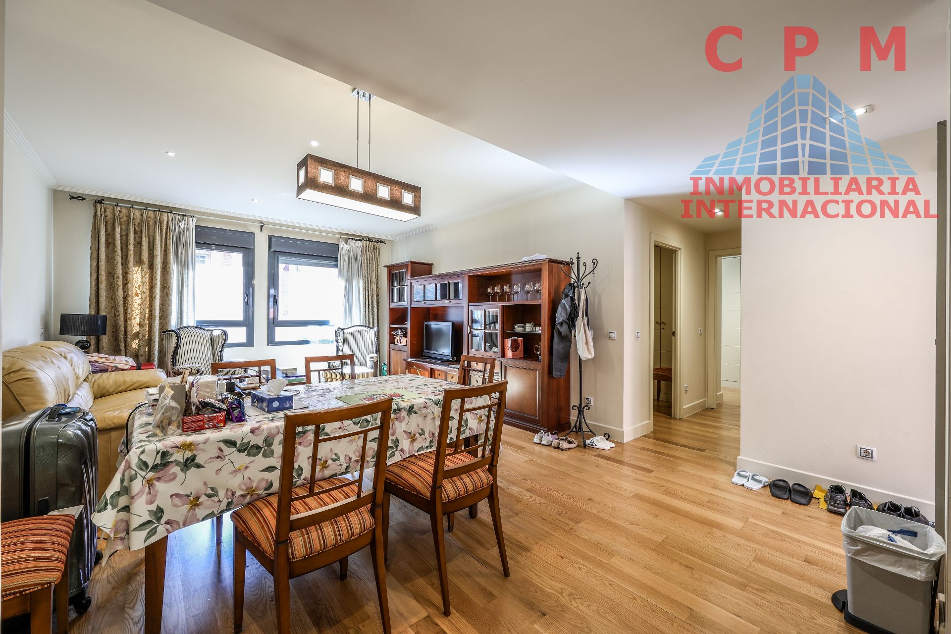 Comedor de Piso de alquiler en  Madrid Capital con Aire acondicionado, Calefacción y Parquet