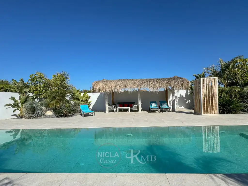 Vista exterior de Casa o chalet en venta en Vera con Aire acondicionado, Jardín privado y Terraza