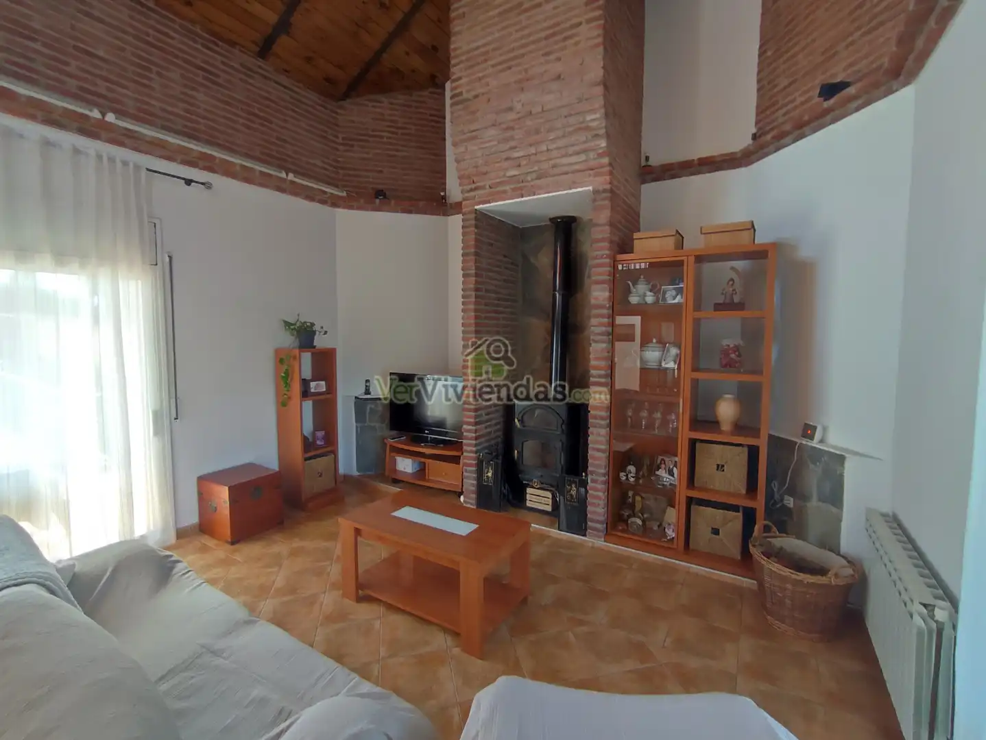 Sala d'estar de Casa o xalet en venda en Abrera amb Aire condicionat, Calefacció i Jardí privat