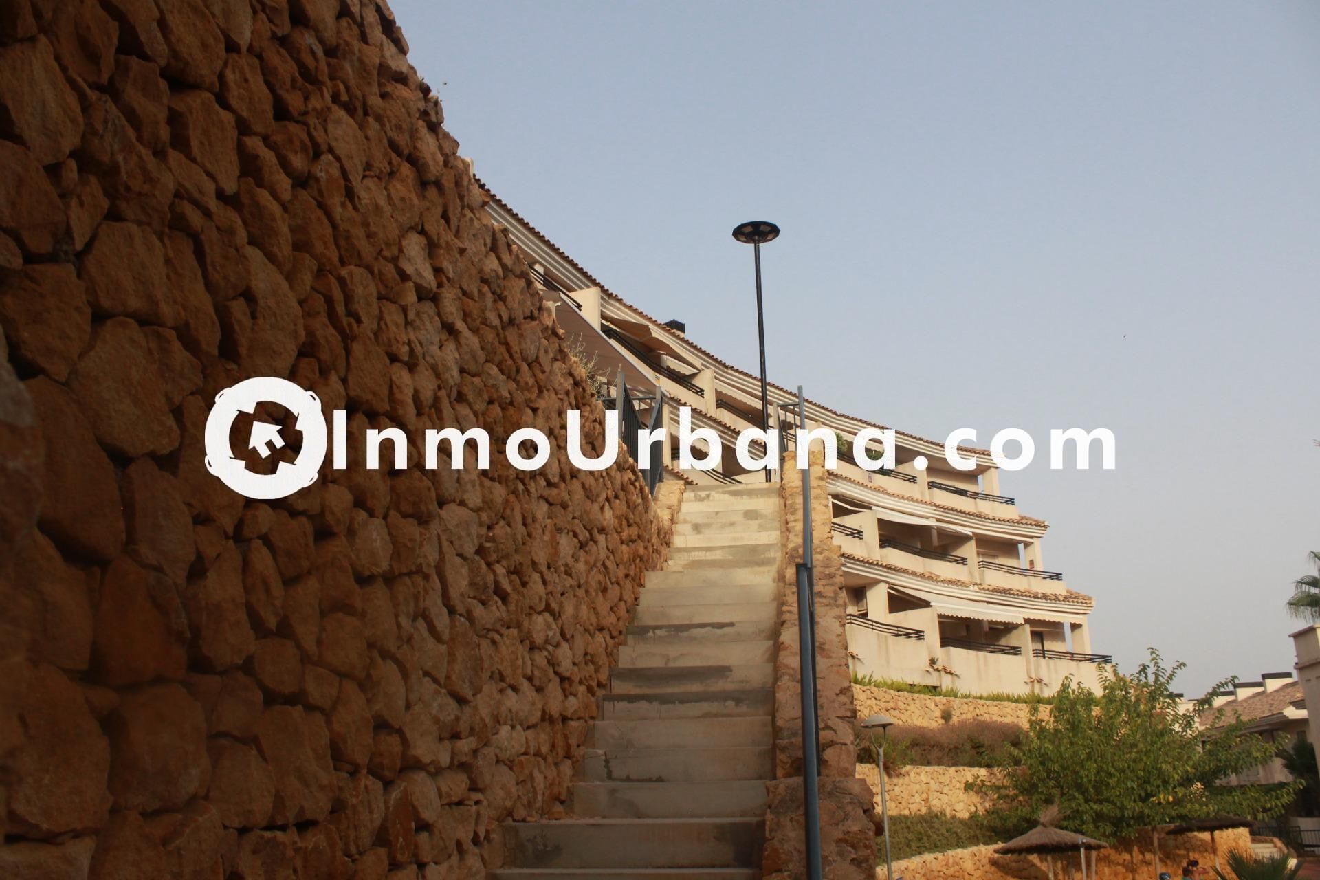 Vista exterior de Apartamento en venta en Monforte del Cid con Jardín privado, Terraza y Piscina comunitaria