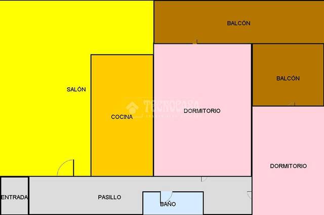 Piso en Venta en P.º Alcalde Garcia Acien en Plaza de la Luz
