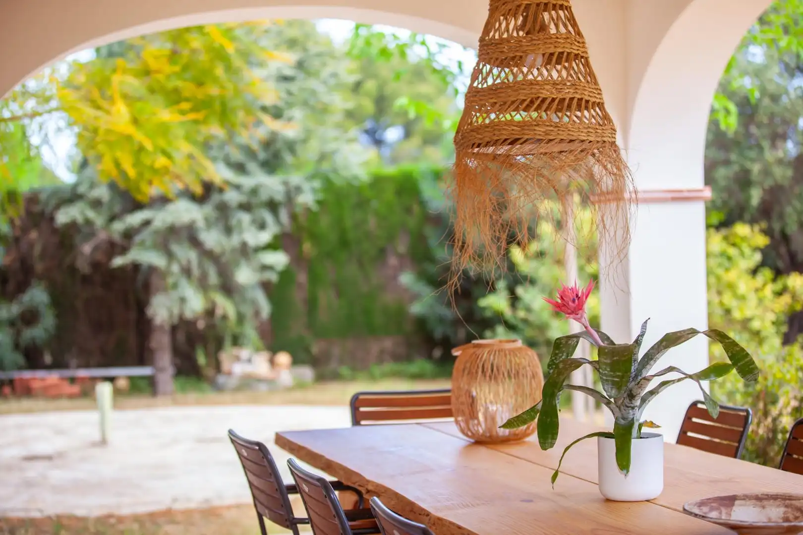 Terrace of Houses for rent in Pedreguer  with Air Conditioner, Heating and Private garden