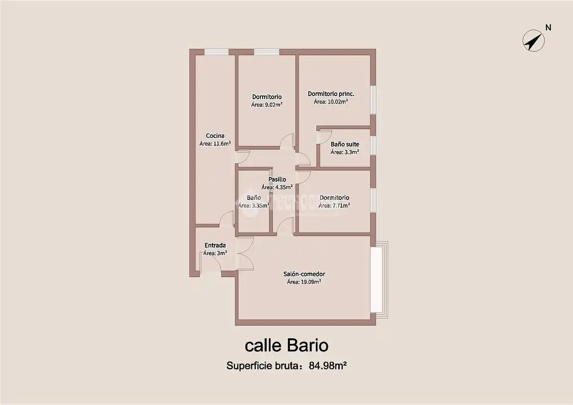 Piso en venta en Butarque