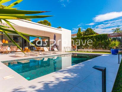 Swimming pool of House or chalet for sale in Benicasim / Benicàssim  with Private garden, Terrace and Storage room