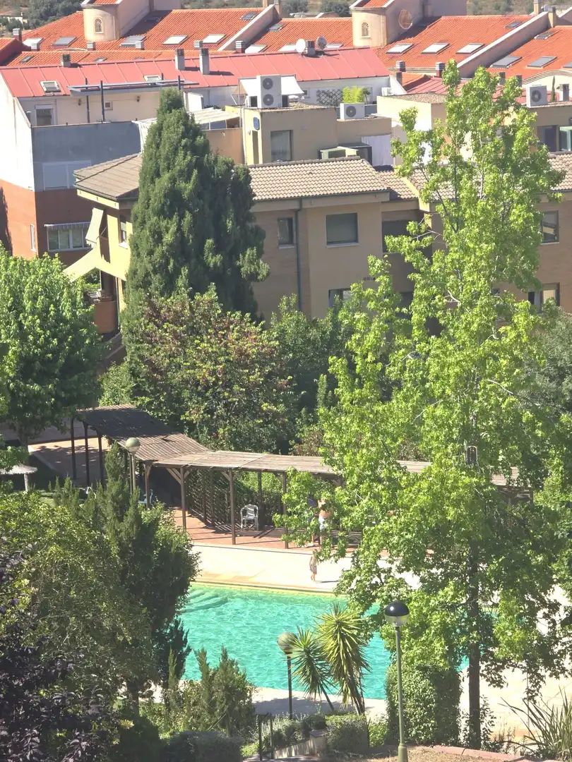Garten von Wohnungen zur Miete in Cáceres mit Klimaanlage, Heizung und Terrasse