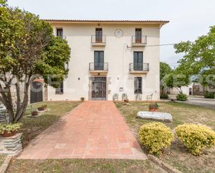 Exterior view of Country house for sale in Sant Esteve de Palautordera  with Air Conditioner, Swimming Pool and Balcony