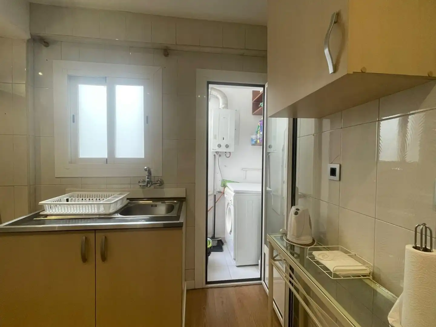 Kitchen of Flat for sale in Granada  with Air Conditioner, Heating and Balcony