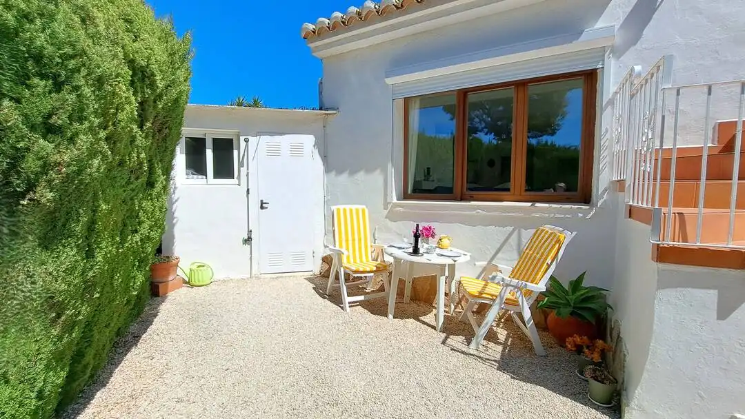 Garten von Einfamilien-Reihenhaus zum Verkauf in Moraira