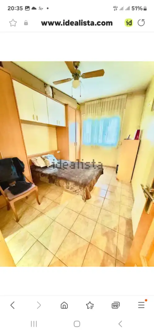 Dormitori de Casa adosada en venda en Cornellà de Llobregat amb Aire condicionat, Calefacció i Terrassa