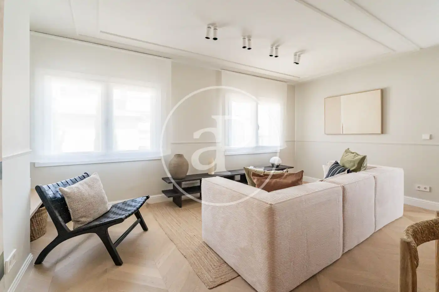 Sala de estar de Piso en venta en Madrid con Aire acondicionado, Calefacción y Balcón