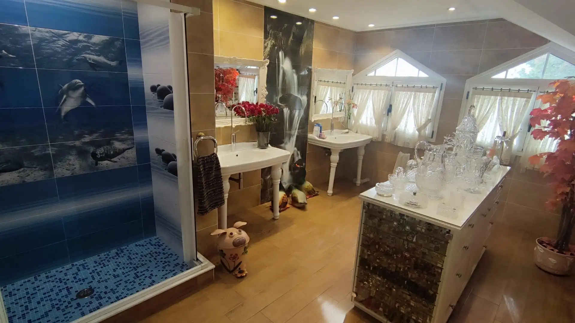 Bathroom of Houses for sale in San Vicente del Raspeig / Sant Vicent del Raspeig  with Air Conditioner, Heating and Private garden