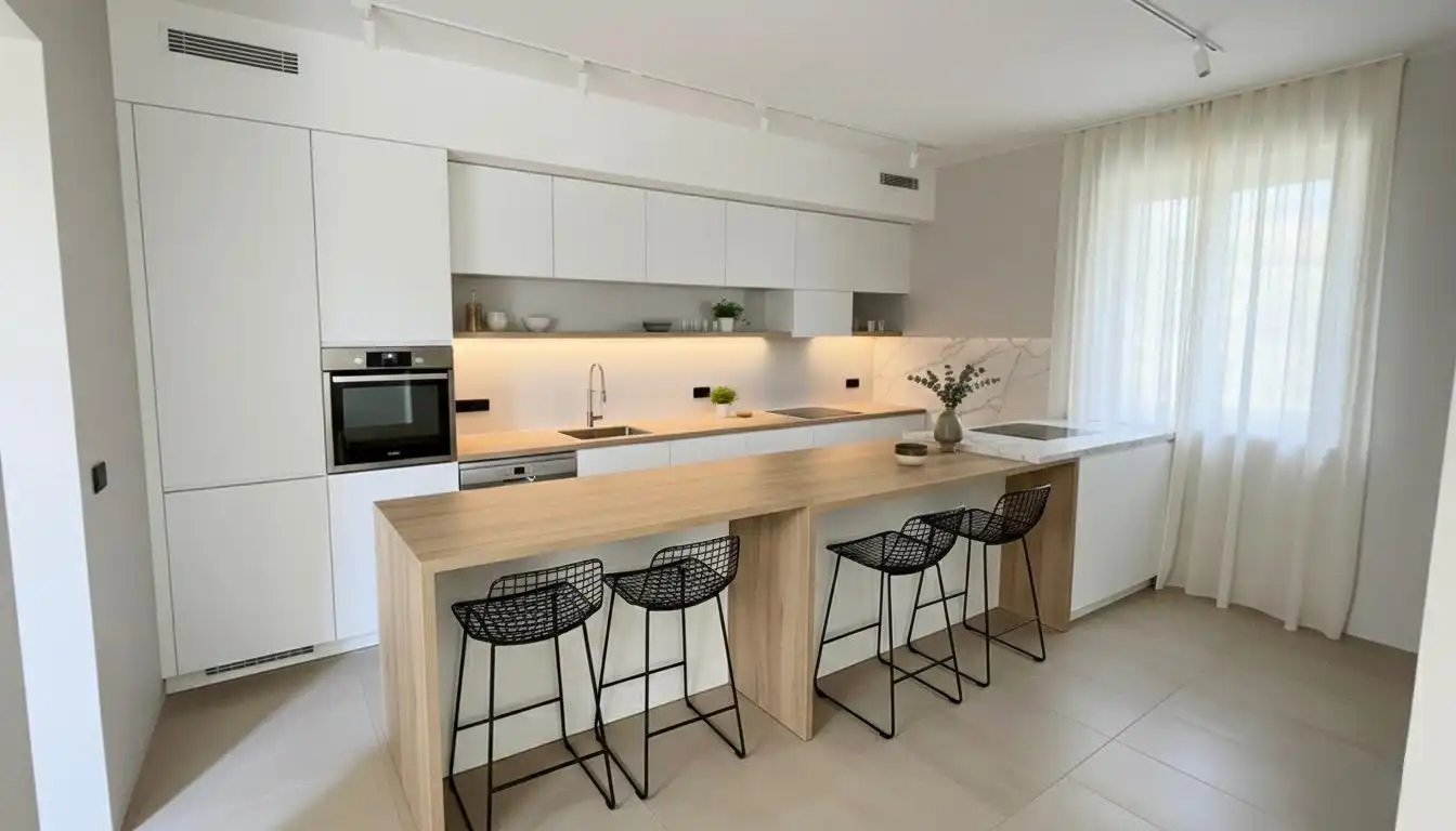 Cuina de Casa o xalet en venda en Palafolls amb Jardí privat, Terrassa i Traster