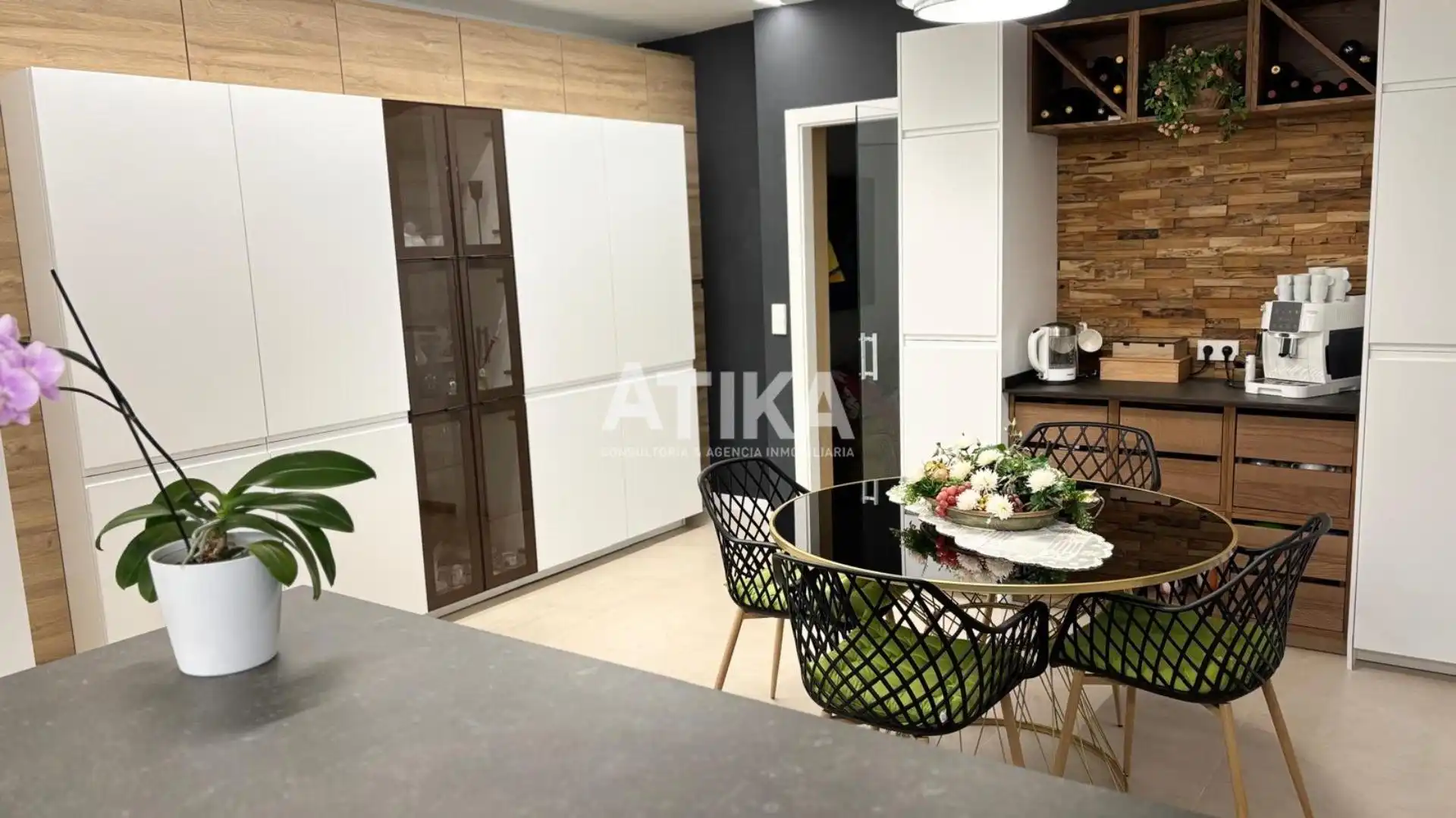 Cocina de Casa o chalet en venta en Ontinyent con Aire acondicionado, Calefacción y Jardín privado