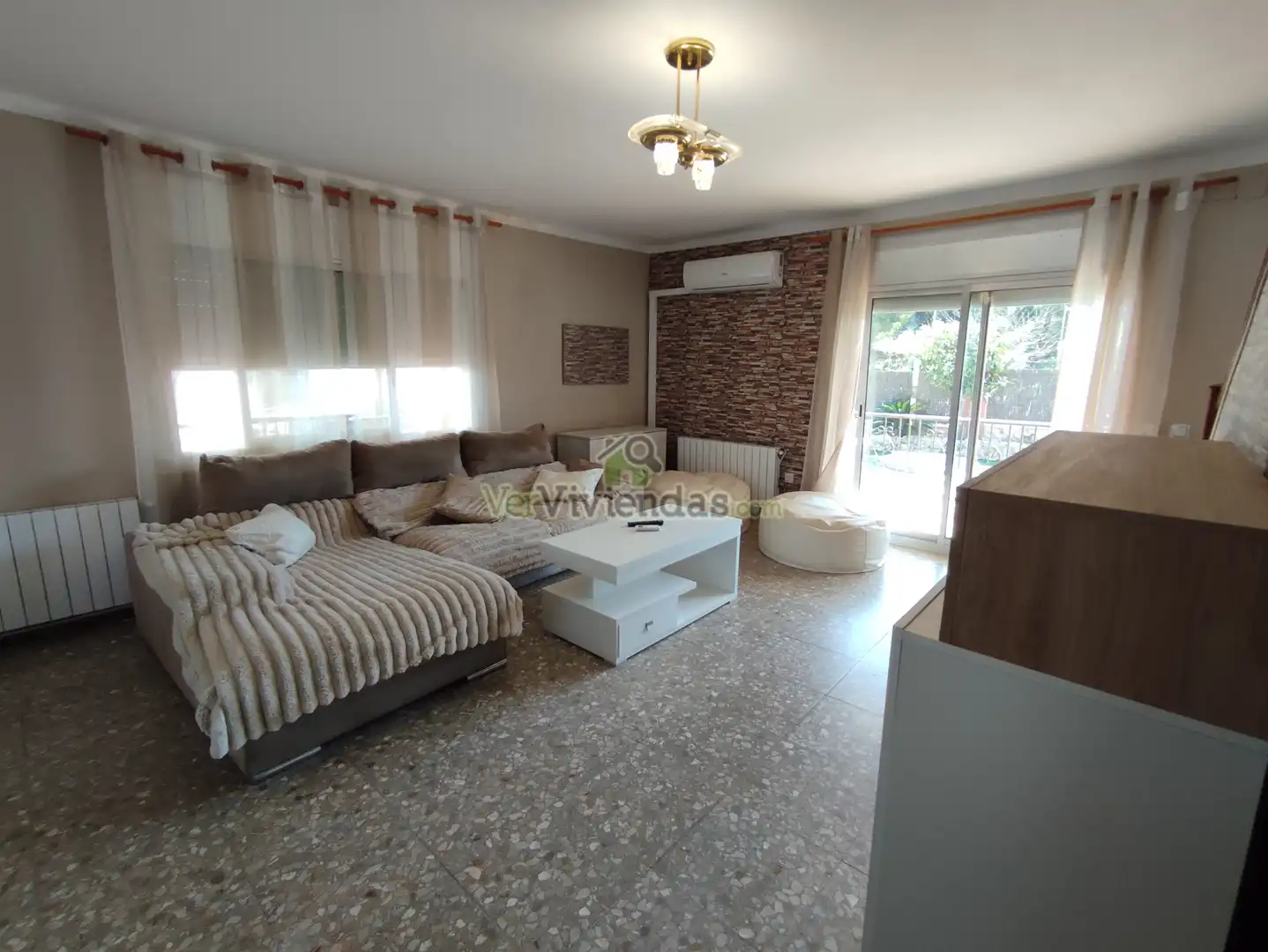 Living room of Houses for sale in Masquefa  with Air Conditioner, Heating and Private garden