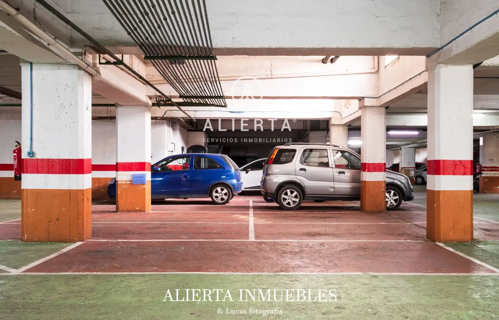 Parking of Flat for sale in Zaragoza  with Heating, Terrace and Swimming Pool