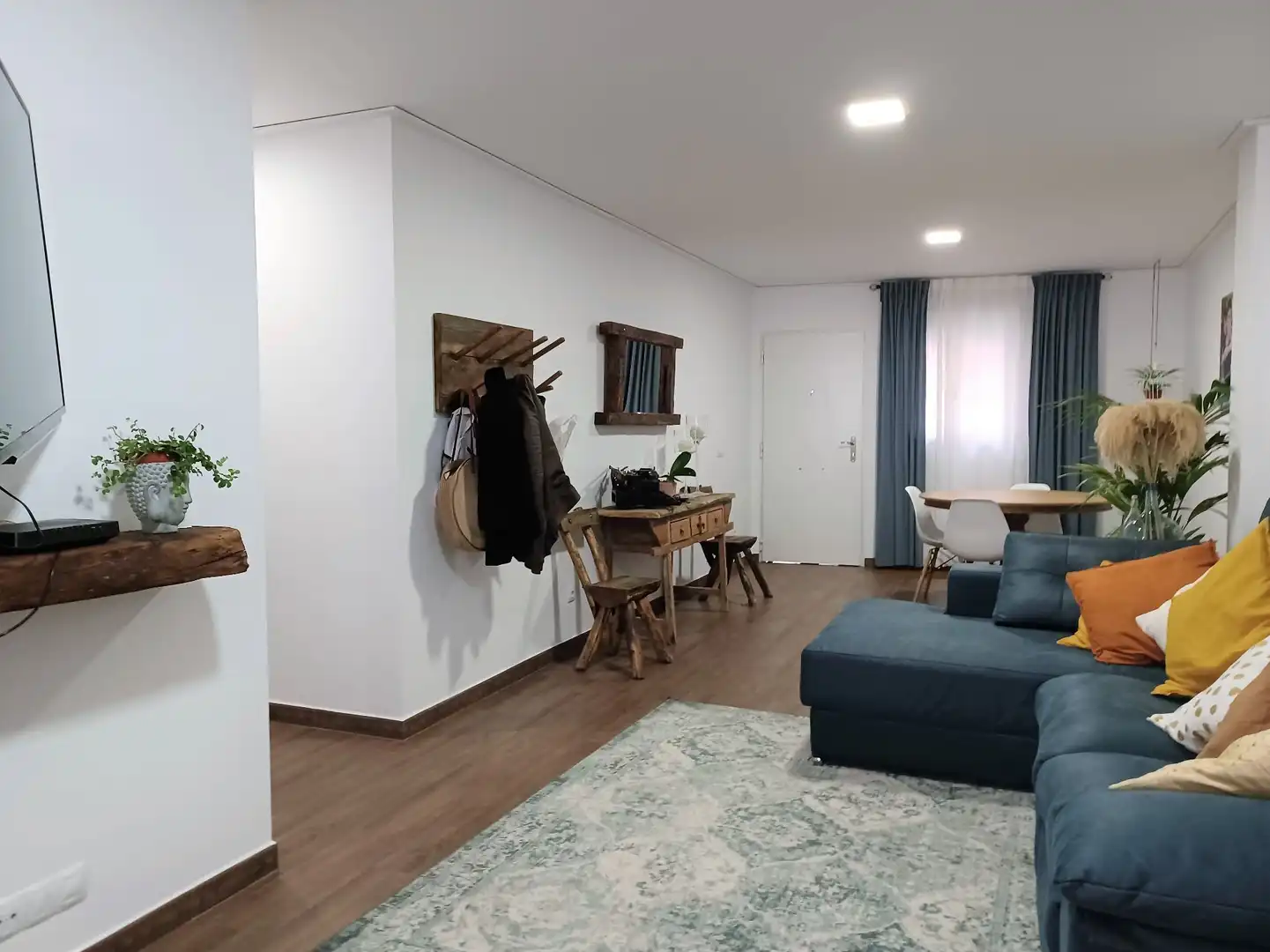 Sala d'estar de Pis en venda en L'Olleria amb Aire condicionat i Calefacció