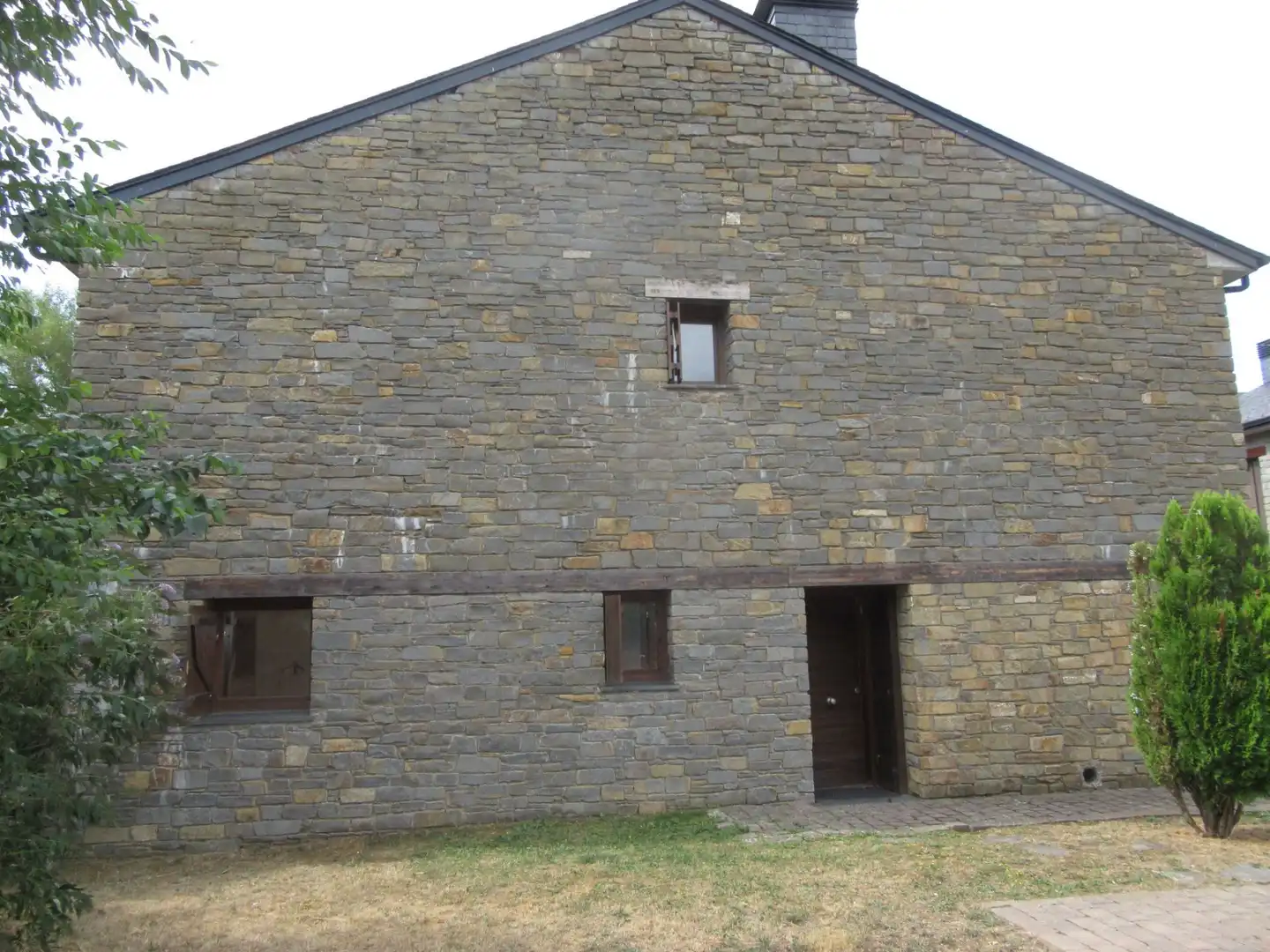 Exterior view of Houses for sale in Castiello de Jaca  with Heating, Private garden and Storage room