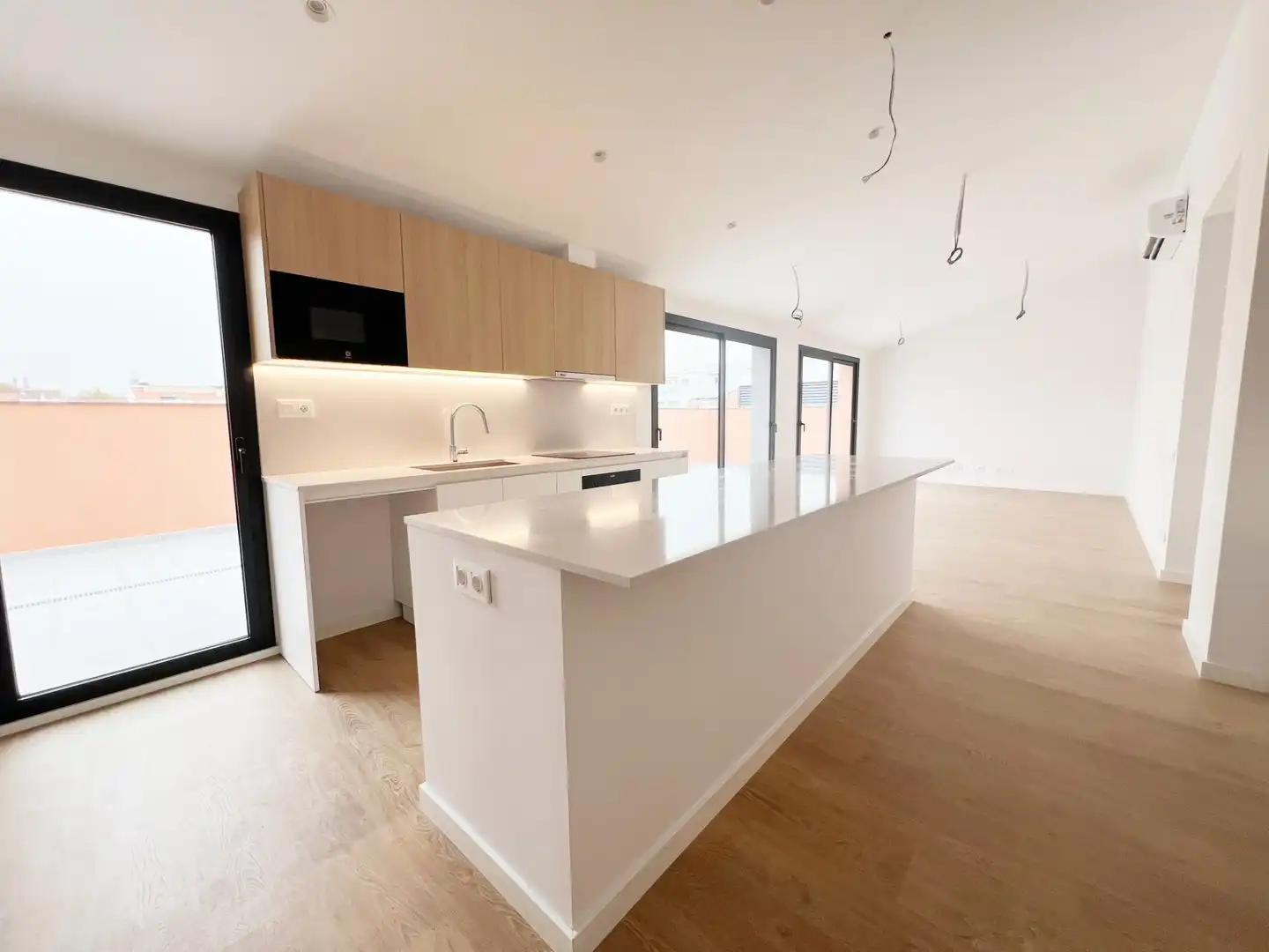 Cocina de Ático en venta en Sabadell con Aire acondicionado, Terraza y Alarma