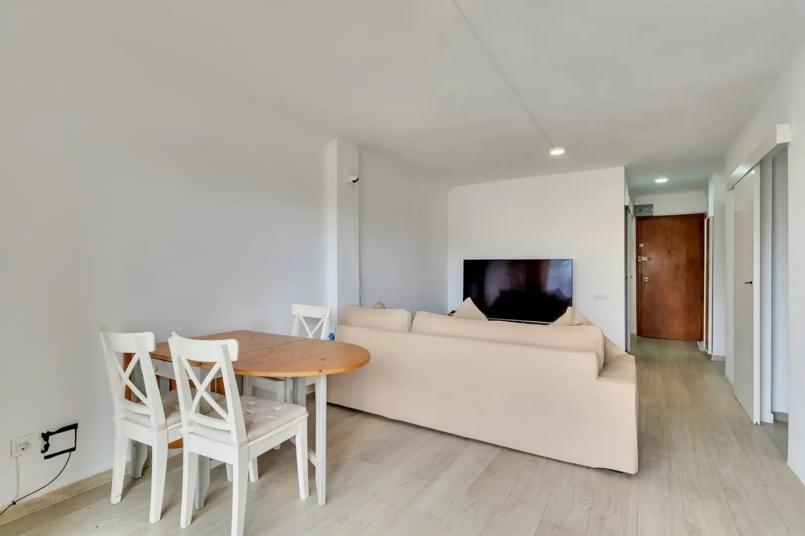 Sala de estar de Apartamento para compartir en Jávea / Xàbia con Aire acondicionado, Calefacción y Terraza