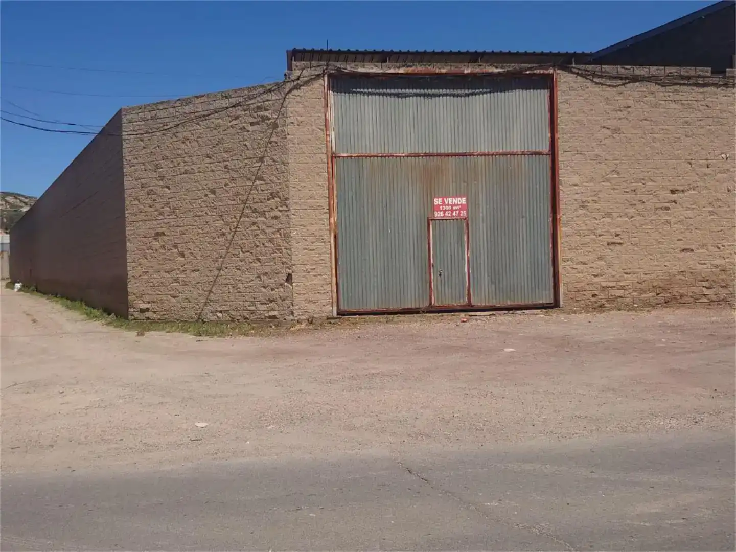 Vista exterior de Terreny industrial en venda en Puertollano