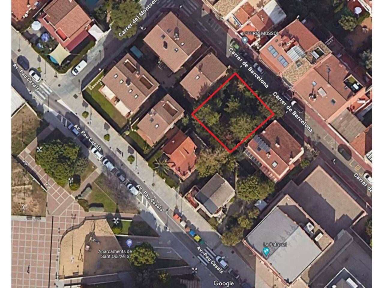 Exterior view of Land for sale in Sant Quirze del Vallès