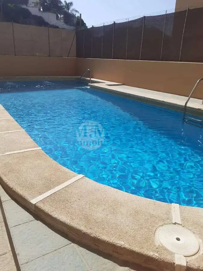 Swimming pool of Flat for sale in Roquetas de Mar  with Air Conditioner, Storage room and Furnished