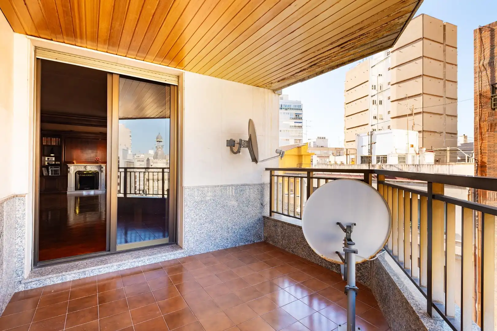 Terrassa de Pis en venda en Castellón de la Plana / Castelló de la Plana amb Aire condicionat, Parquet i Terrassa