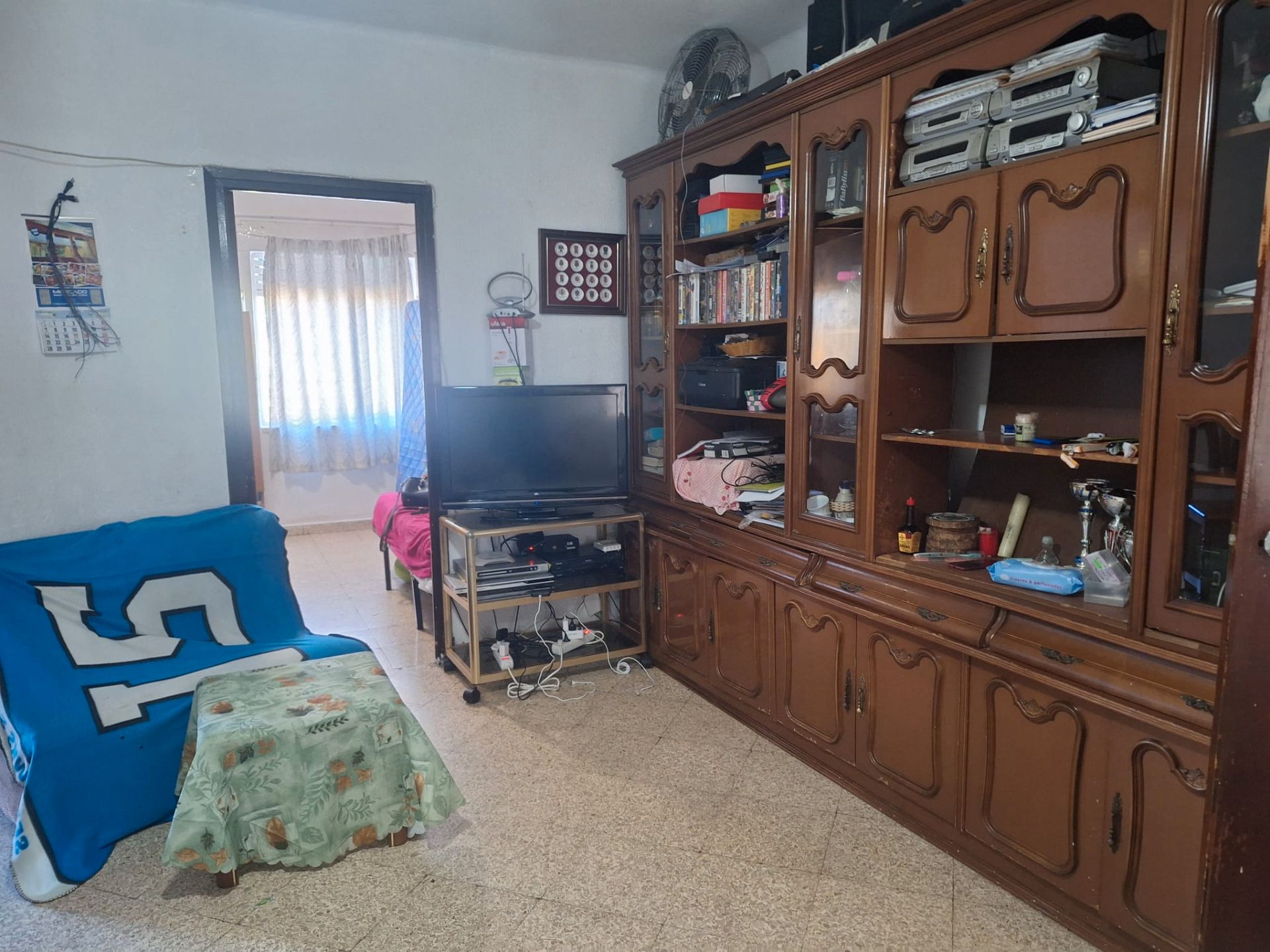 Sala de estar de Piso en venta en Cartagena con Amueblado