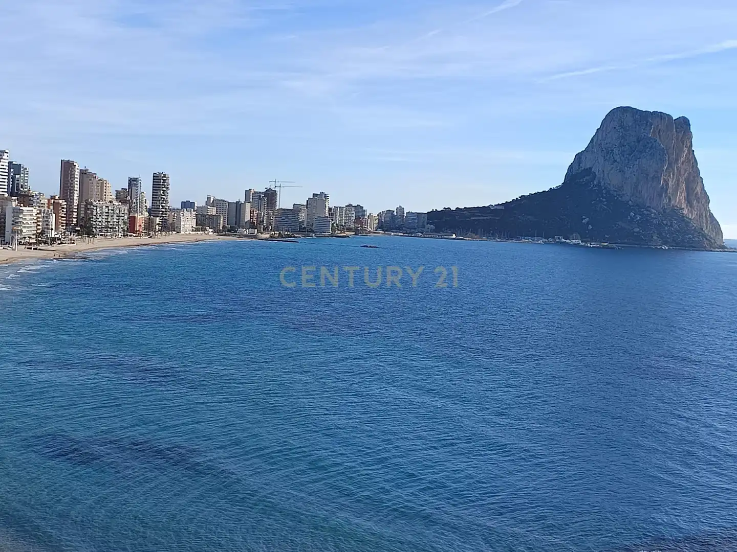 Außenansicht von Maisonette zum Verkauf in Calpe / Calp mit Klimaanlage, Waschmaschine und Balkon