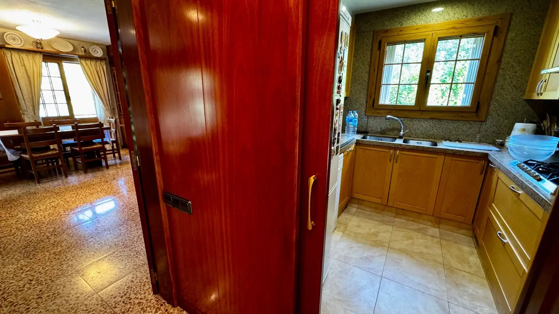 Cocina de Casa o chalet en venta en Vacarisses con Aire acondicionado, Calefacción y Jardín privado