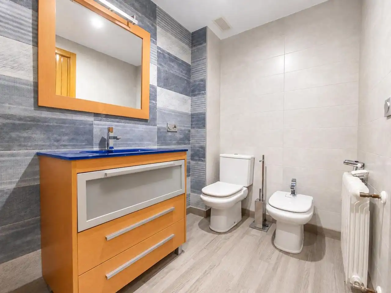 Badezimmer von Haus oder Chalet zum Verkauf in Ibi mit Klimaanlage und Möbliert