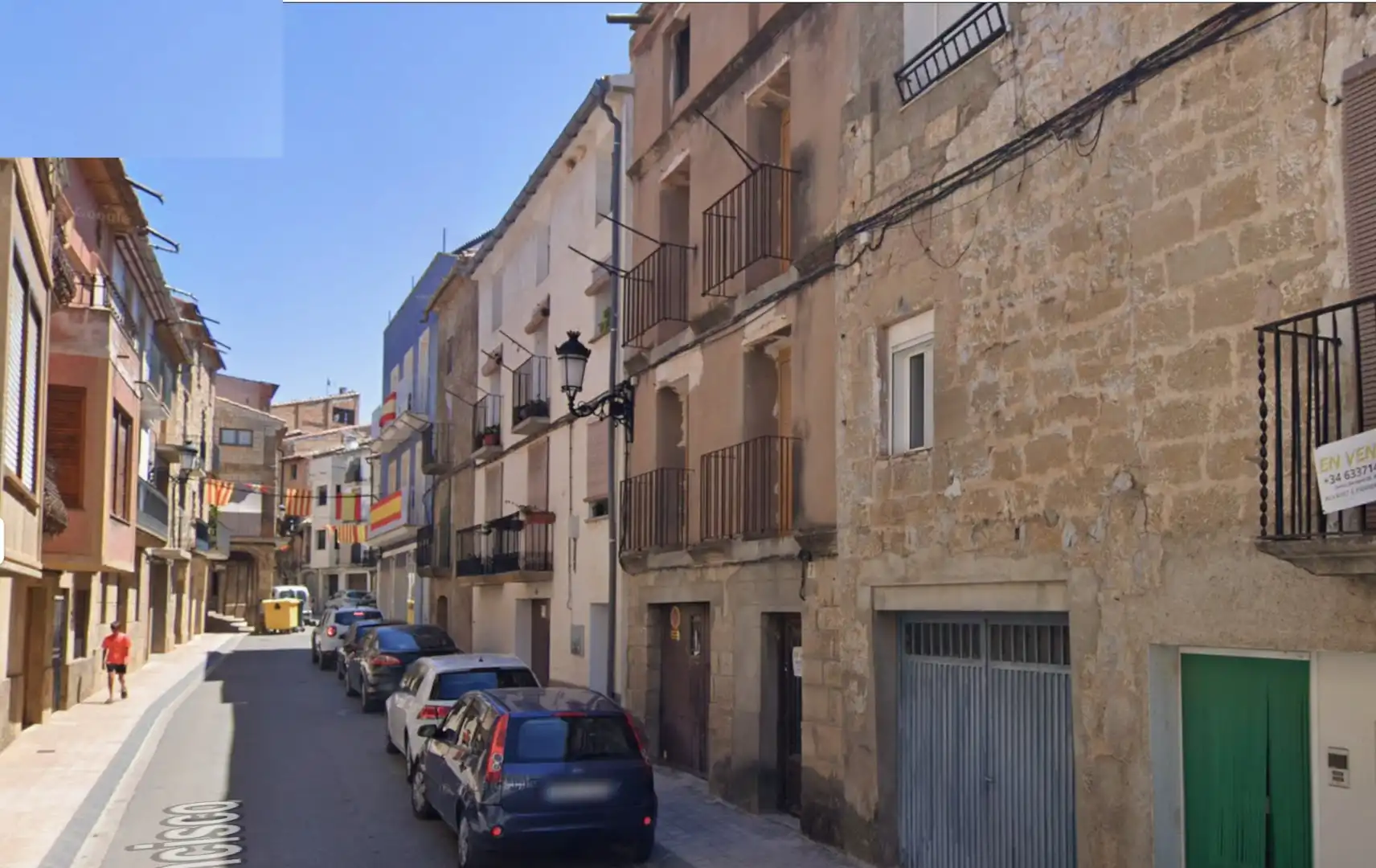 Vista exterior de Casa o chalet en venta en Maella con Balcón