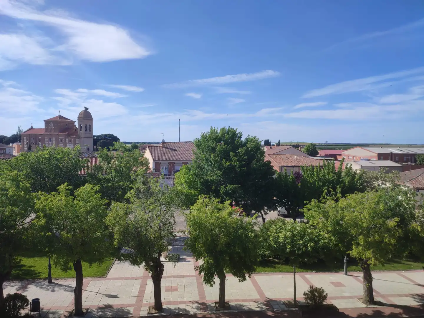 Vista exterior de Piso en venta en Carpio con Calefacción, Terraza y Amueblado