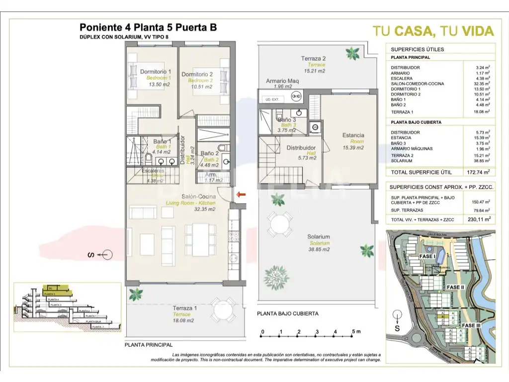 Penthouse with pool for sale in Avinguda América, imagen 38