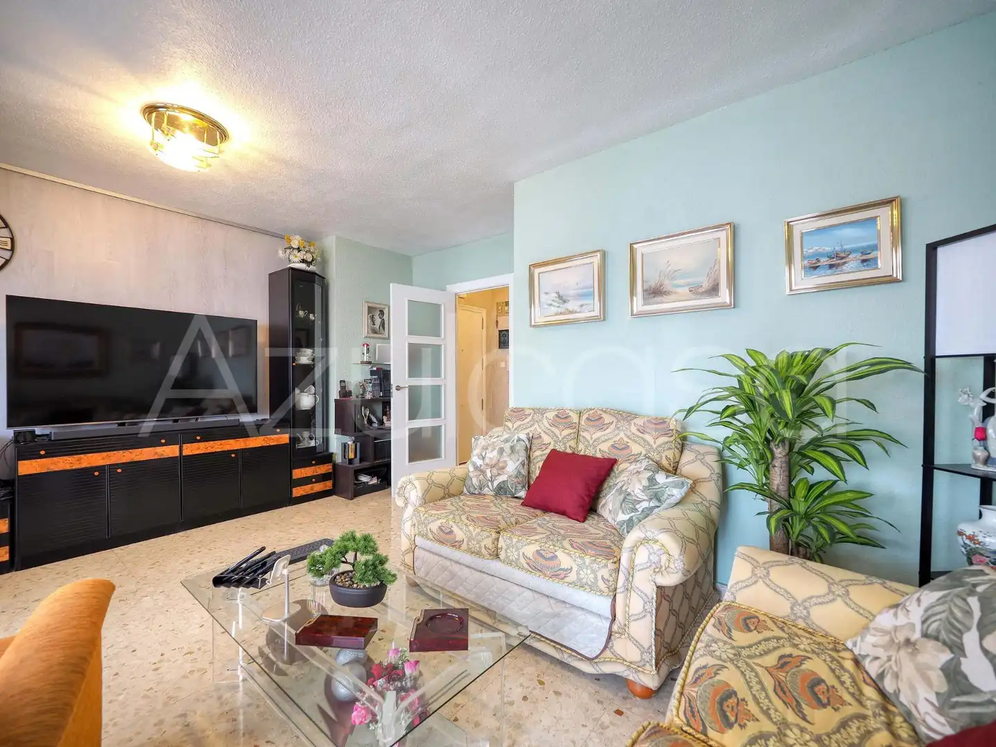 Living room of Flat for sale in Benidorm  with Air Conditioner and Community pool