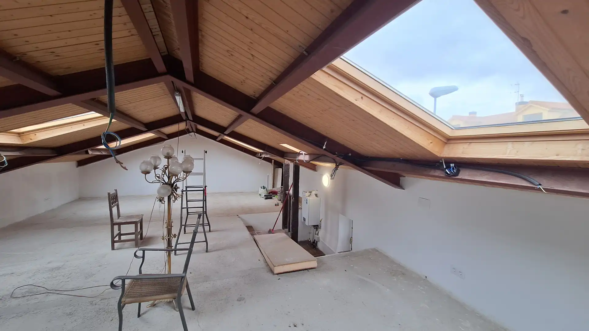 Terrasse von Haus oder Chalet zum Verkauf in Burgos mit Möbliert
