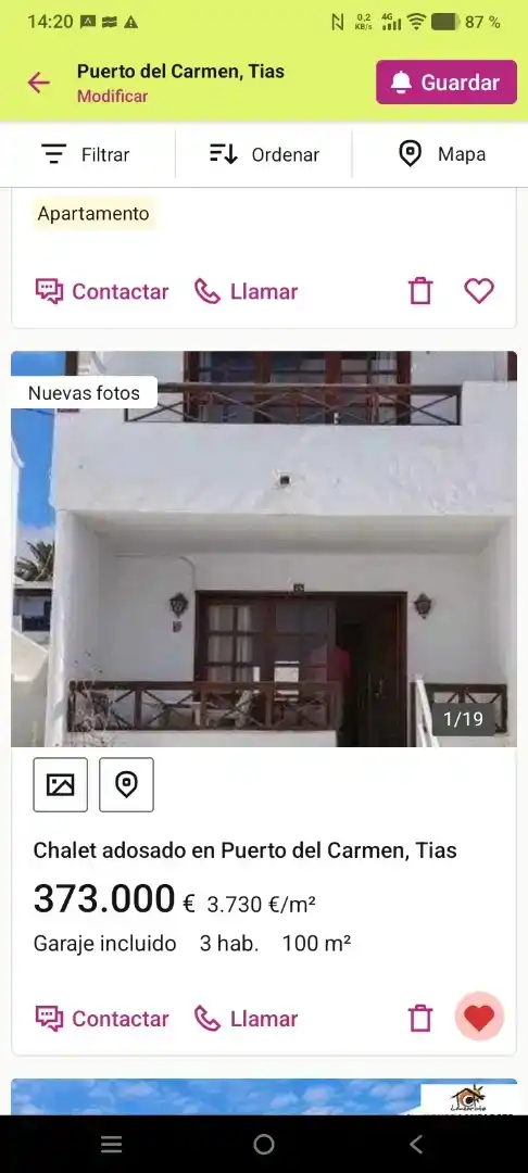 Vista exterior de Dúplex en venda en Tías amb Aire condicionat i Balcó