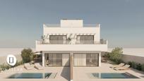 Exterior view of House or chalet for sale in Castelldefels  with Air Conditioner, Terrace and Swimming Pool