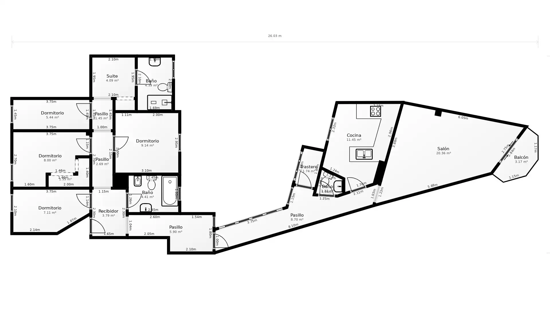 Appartement avec terrasse à vendre à Muntaner, imagen 36