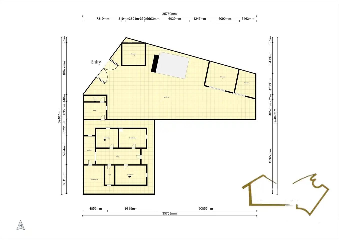 Casa rústica amb jardí en venda a Poligono Poligon 27, imagen 58