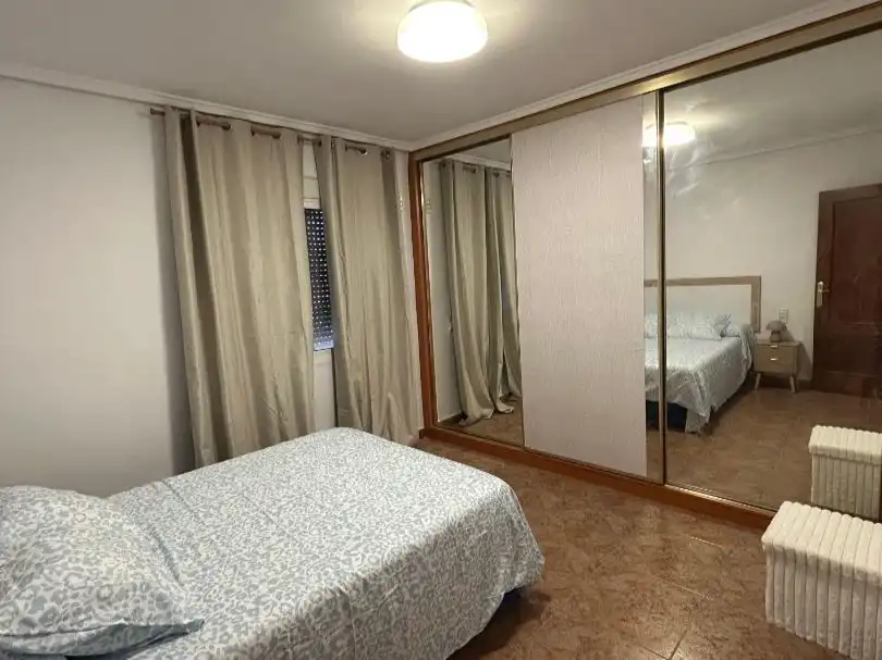 Schlafzimmer von Wohnung zur Miete in  Valencia Capital mit Klimaanlage und Terrasse