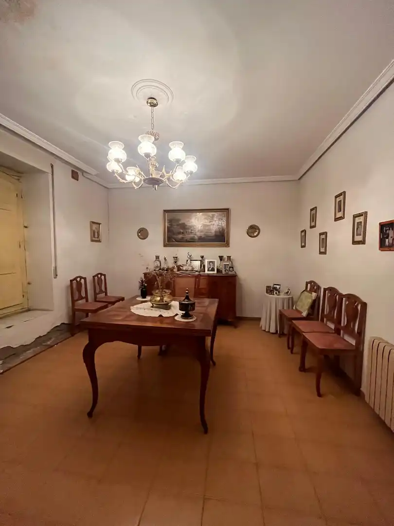 Dining room of Houses for sale in Santa Cristina de la Polvorosa  with Furnished