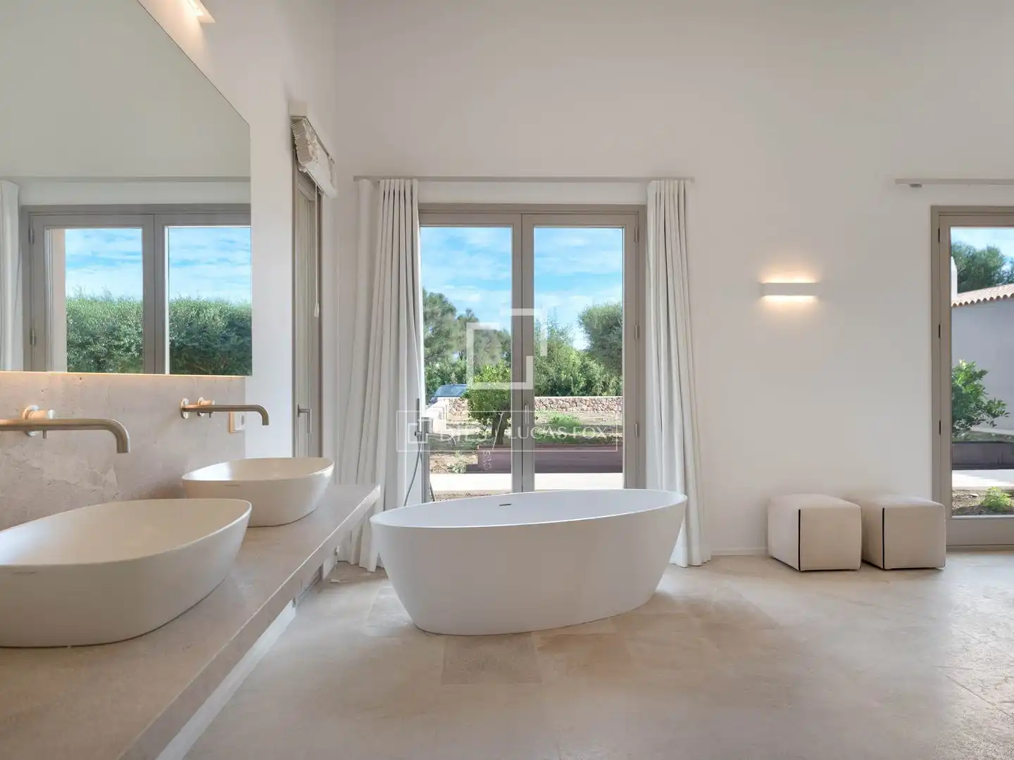 Baño de Finca rústica en venta en Capdepera con Aire acondicionado, Calefacción y Jardín privado