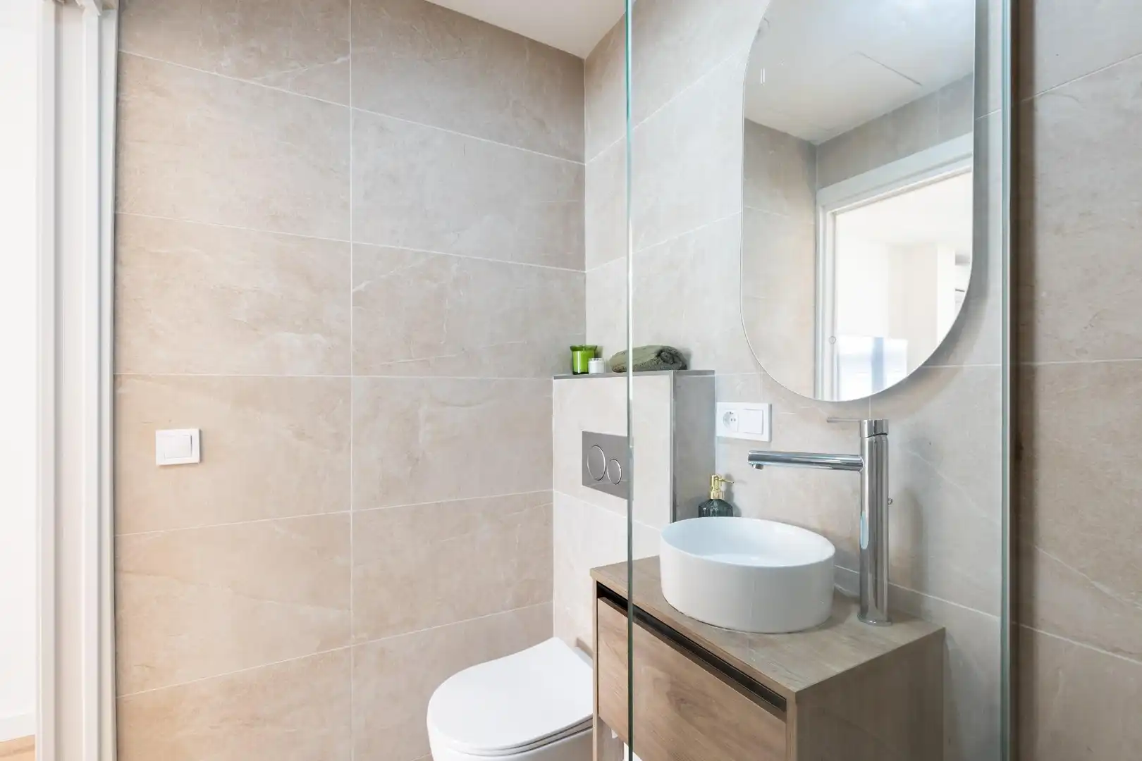 Baño de Apartamento en venta en  Palma de Mallorca con Aire acondicionado, Calefacción y Amueblado