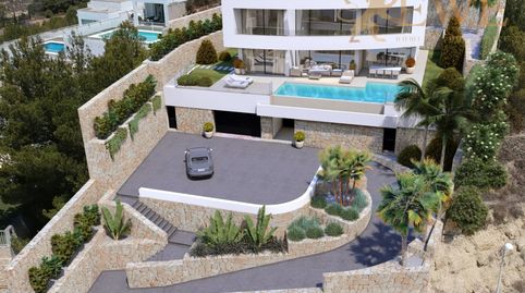 Villa moderna con vistas panorámicas al mar en Calpe