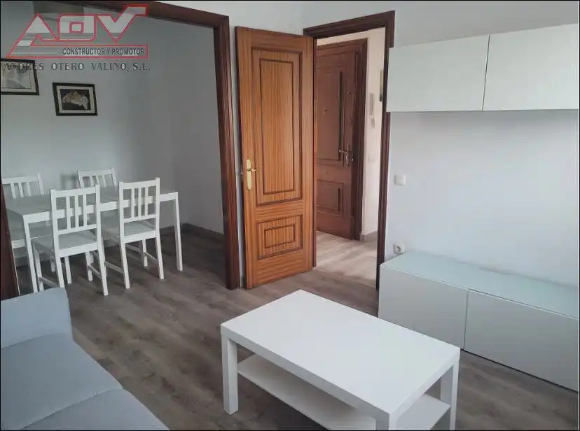 Bedroom of Flat for rent in Ferrol  with Air Conditioner and Heating